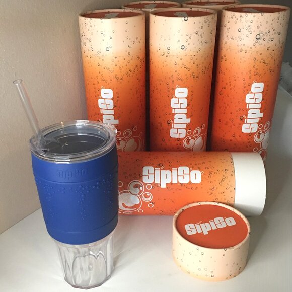 SIPISO Double Wall 40oz Tumbler BPA Free with Lid & Reusable Straw NEW!! ∘˙○˚.• - Picture 6 of 13